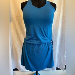 SkirtSports Black and Blue Athletic Dress. Size Small